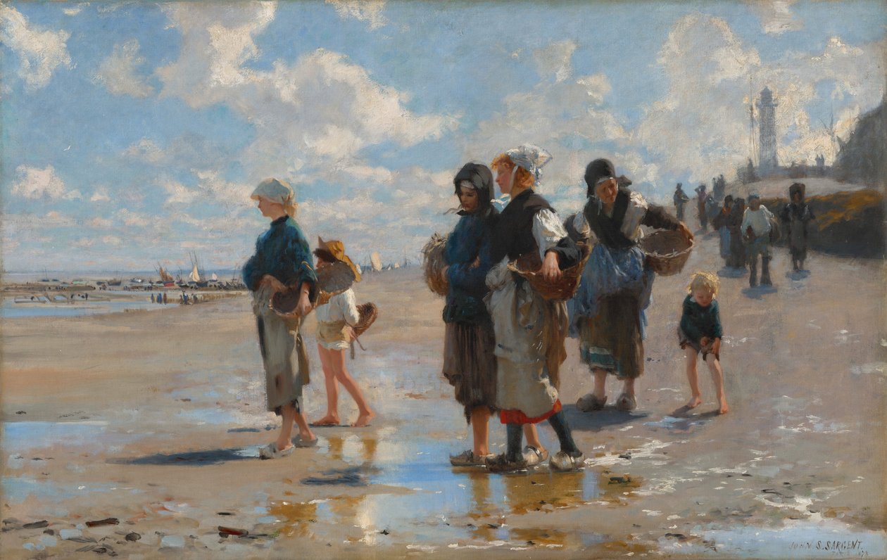 W drodze na ryby autorstwa John Singer Sargent