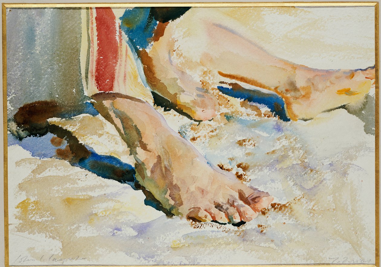 Stopy Araba, Tyberiada autorstwa John Singer Sargent