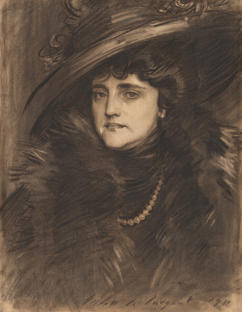 Harriett Pullman Carolan autorstwa John Singer Sargent