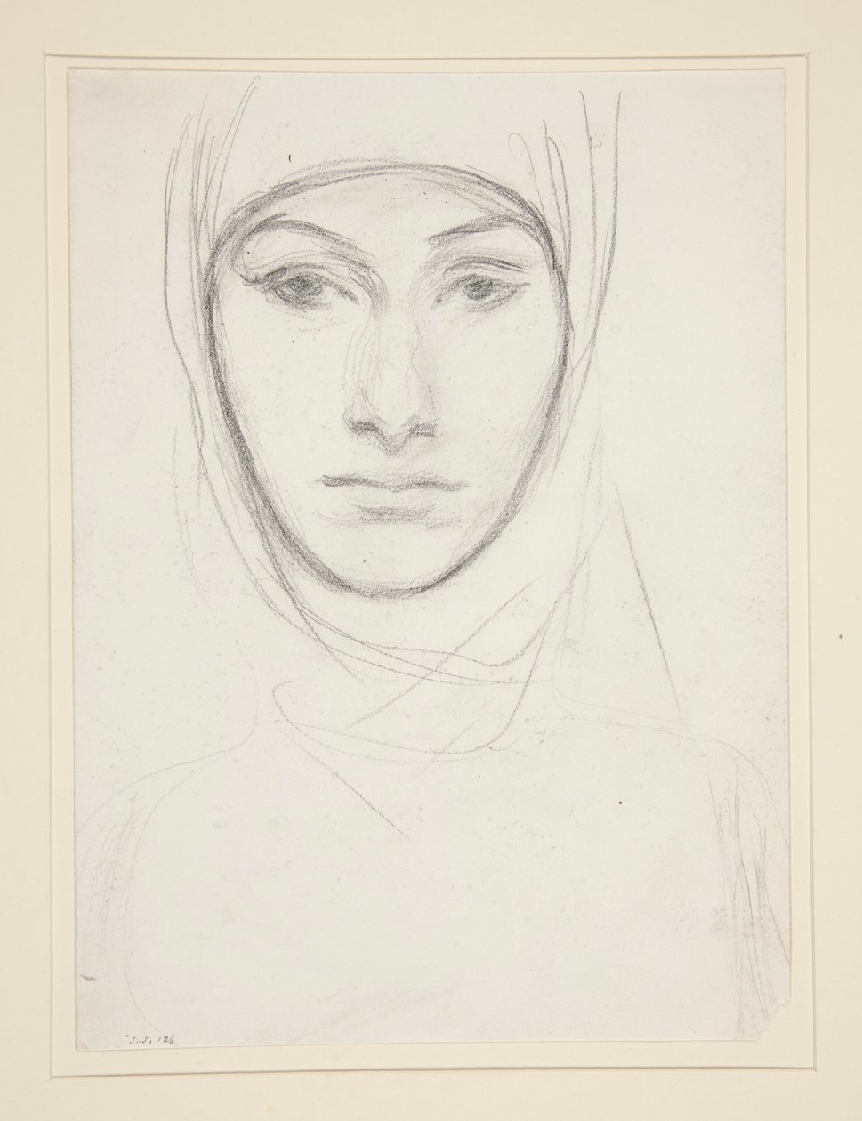 Głowa kobiety autorstwa John Singer Sargent
