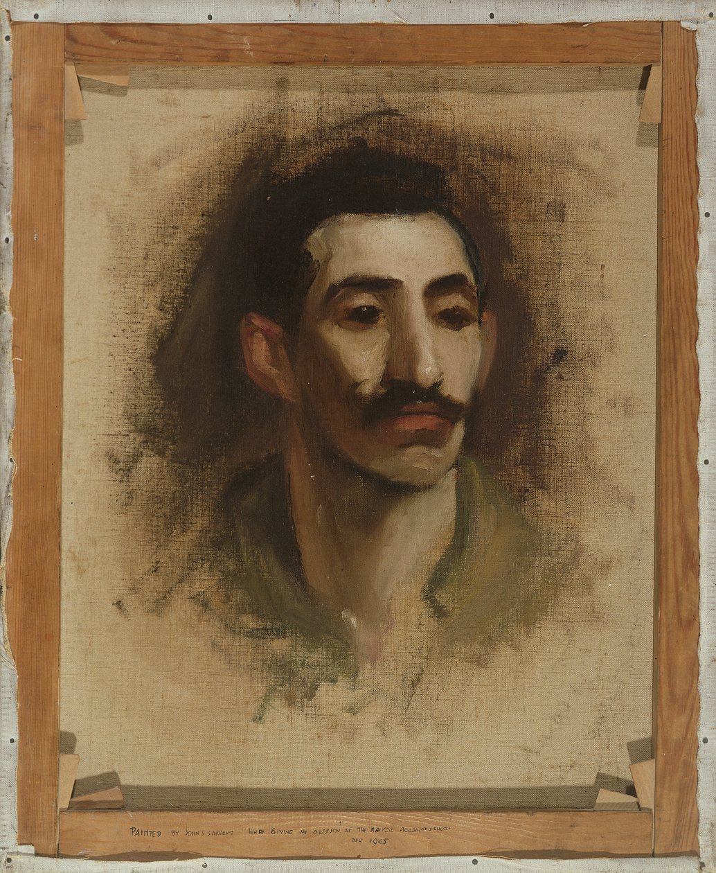 Głowa mężczyzny, 1905 autorstwa John Singer Sargent