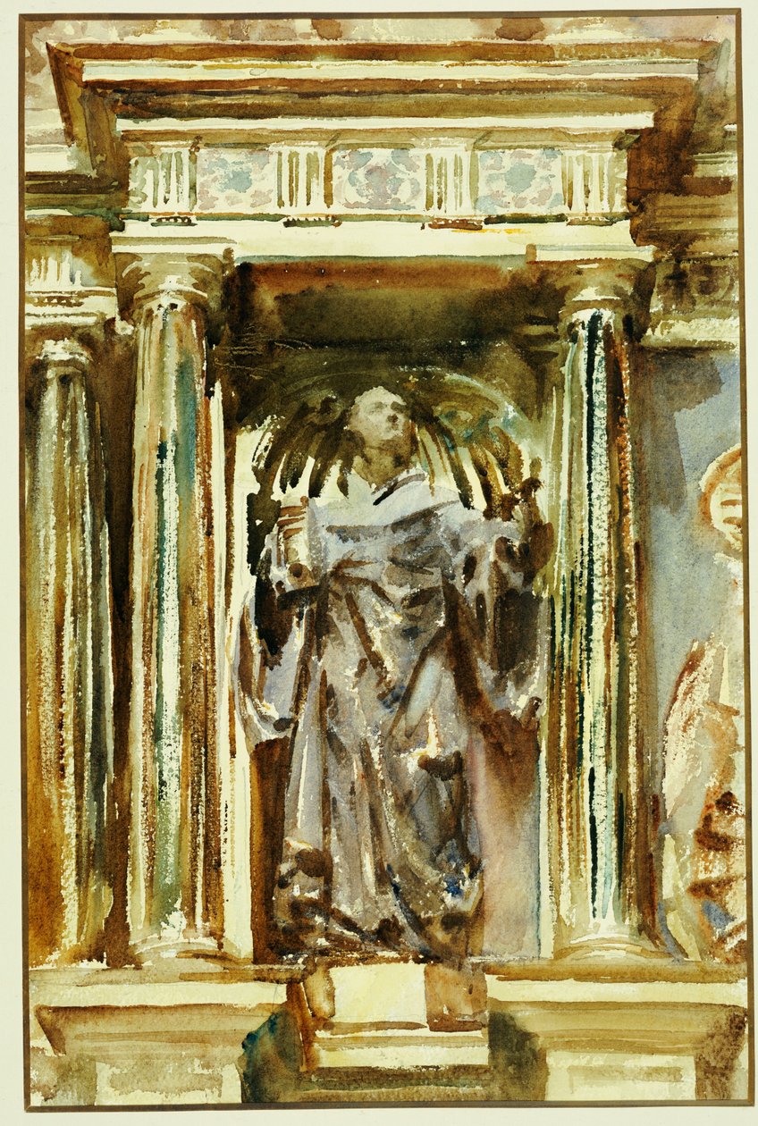 W kościele w Granadzie autorstwa John Singer Sargent