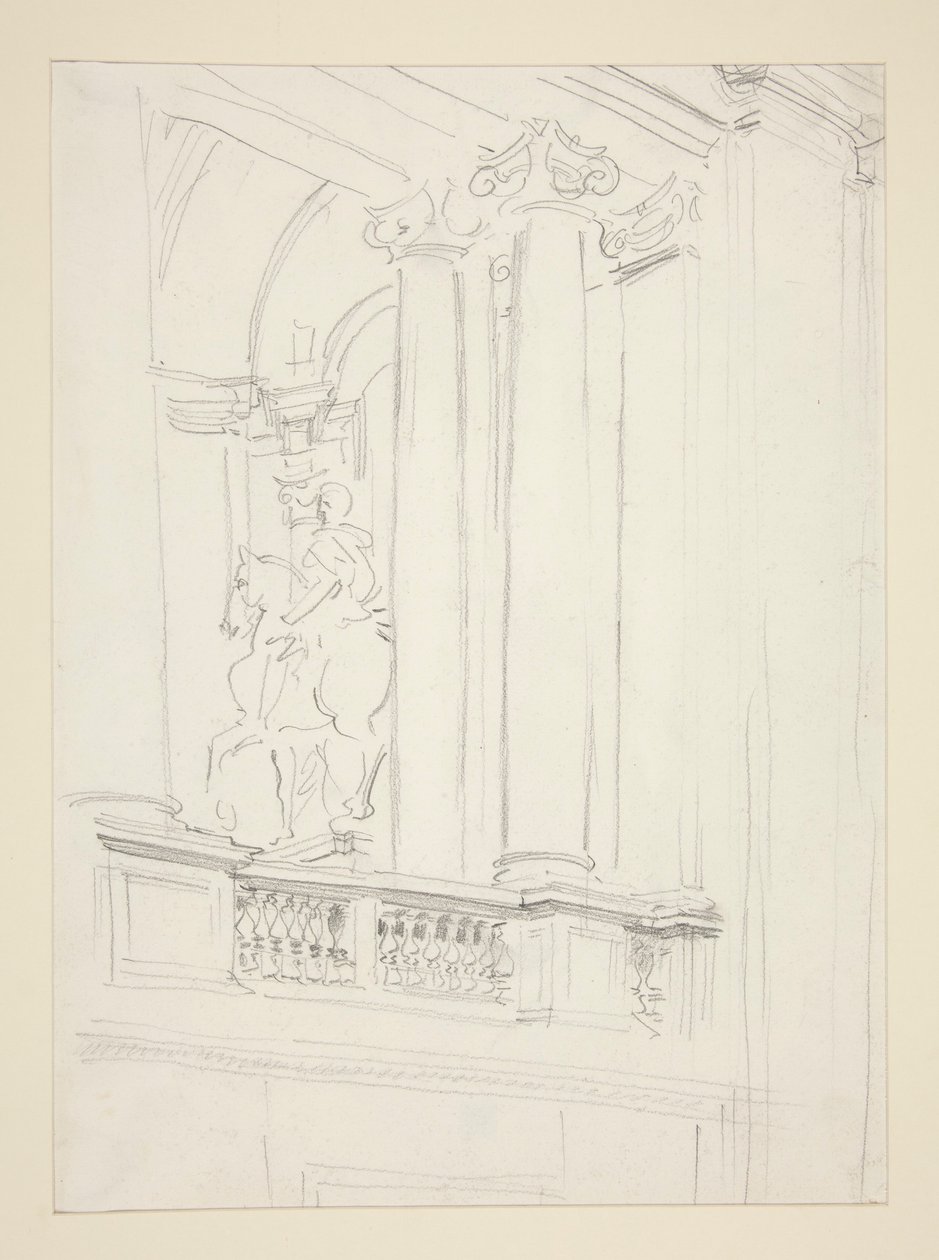 Wnętrze autorstwa John Singer Sargent