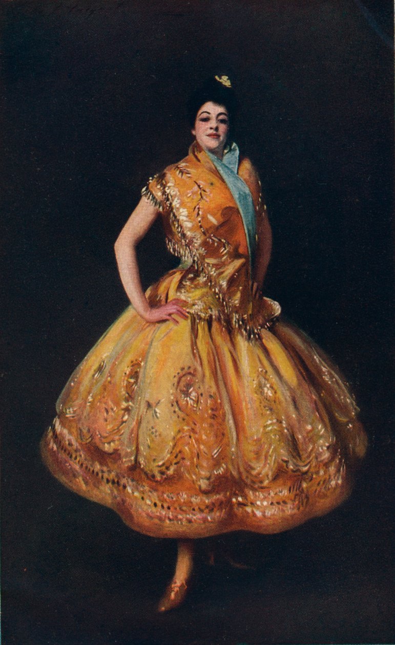 La Carmencita, c1890, 1911 autorstwa John Singer Sargent