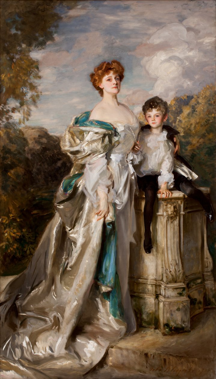 Lady Warwick i jej syn, 1905 autorstwa John Singer Sargent