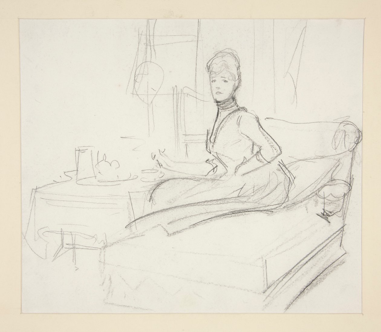Pani przy stoliku do herbaty autorstwa John Singer Sargent