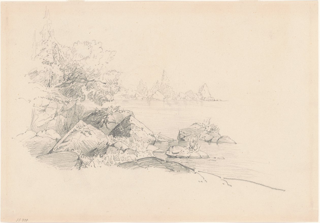 Brzeg jeziora, 1868-1869. autorstwa John Singer Sargent