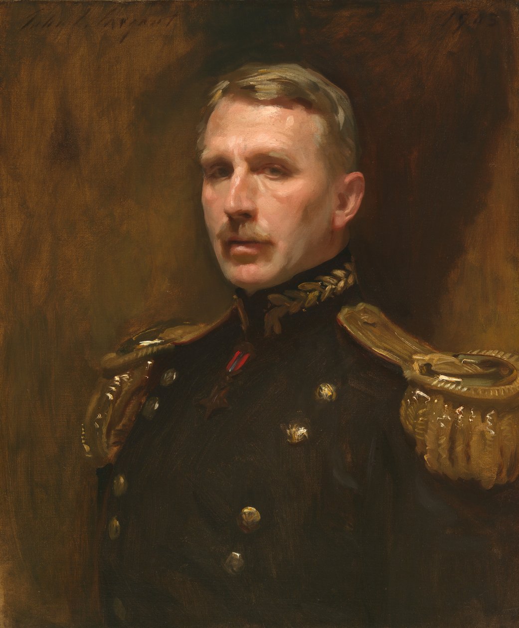 Leonard Wood autorstwa John Singer Sargent