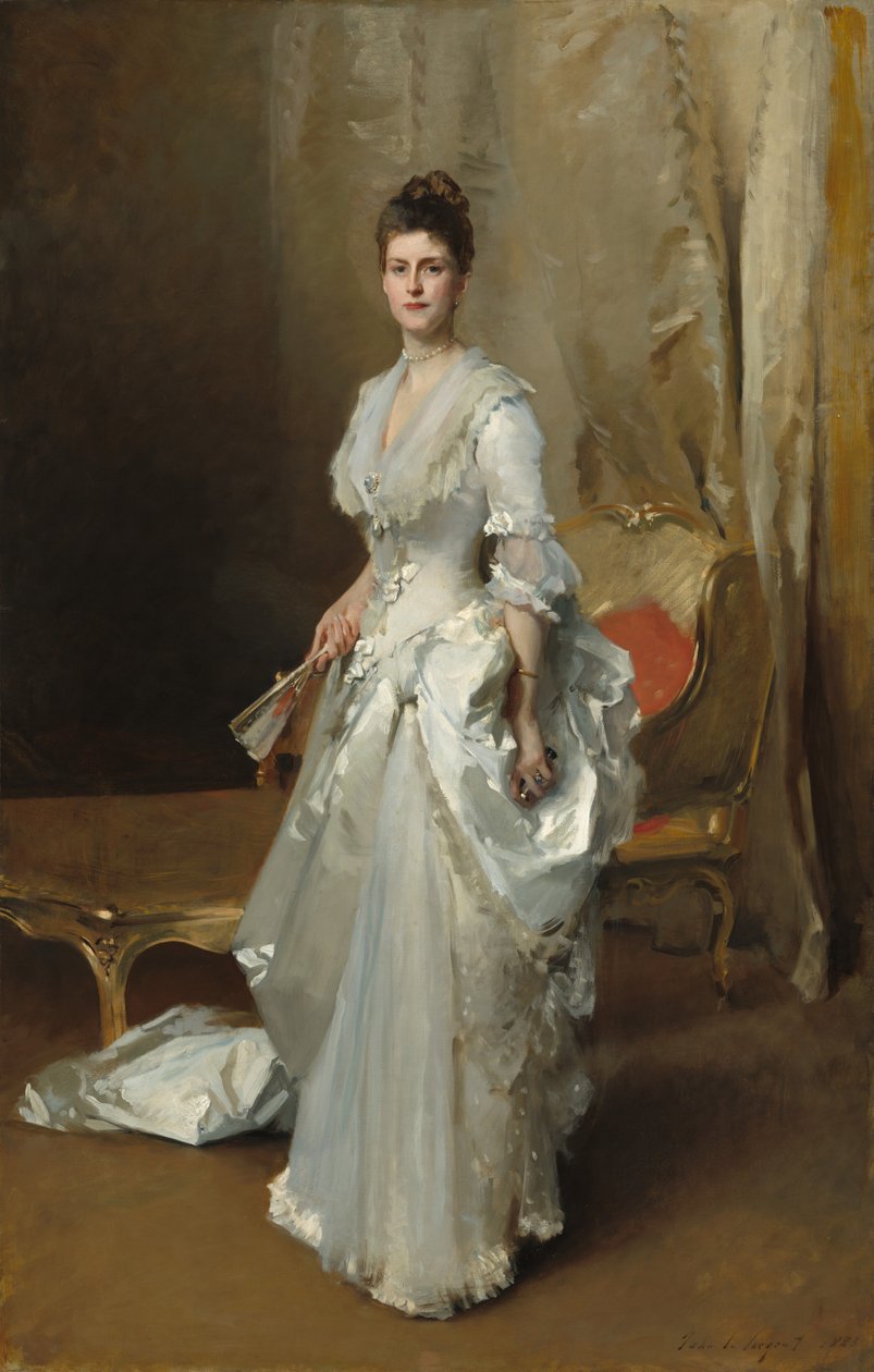 Margaret Stuyvesant Rutherfurd White (Pani Henry White) autorstwa John Singer Sargent