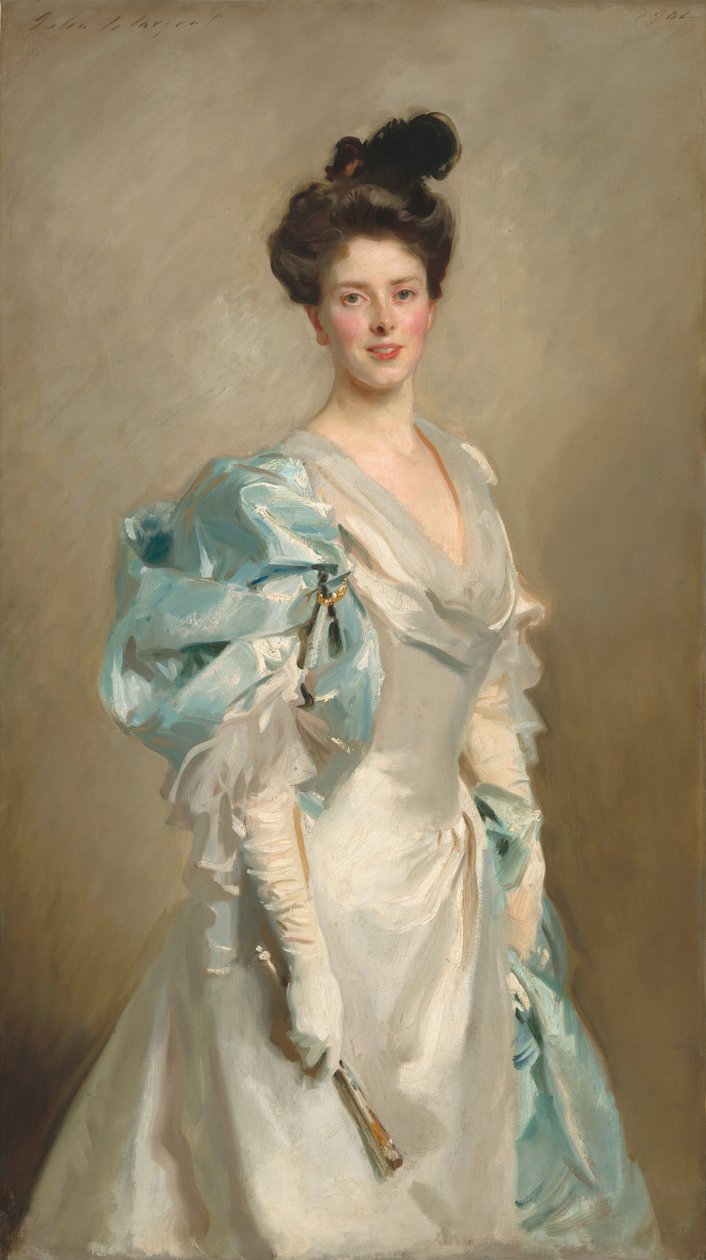 Mary Crowninshield Endicott Chamberlain Pani Joseph Chamberlain, 1902. autorstwa John Singer Sargent
