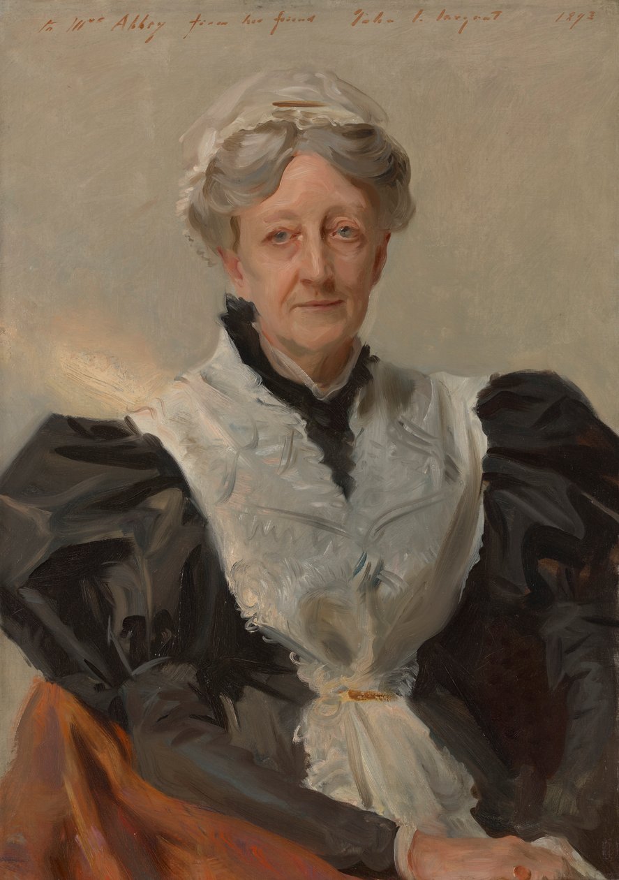 Mary Eliza Mead (nie Mary Eliza Scribner, 1822) autorstwa John Singer Sargent