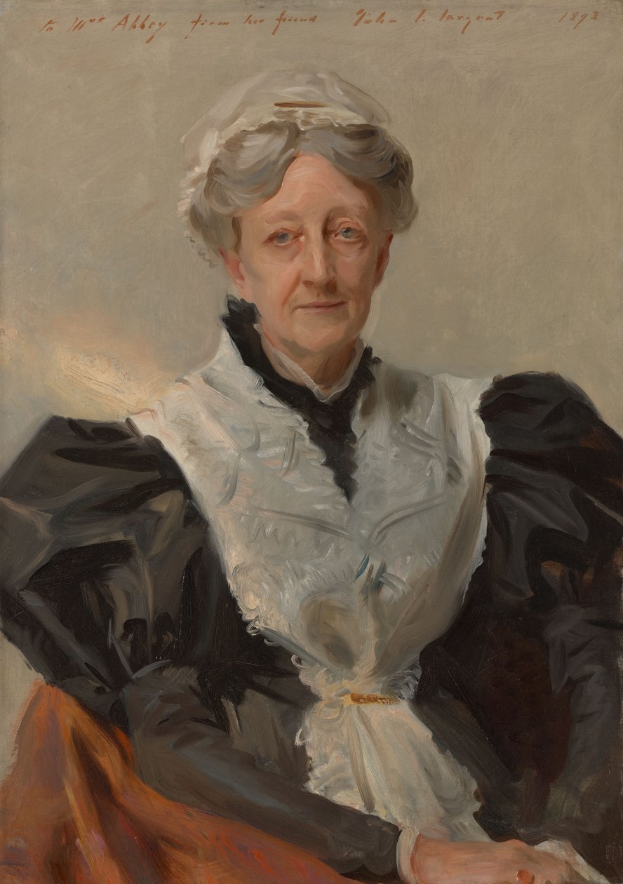 Mary Eliza Mead (z domu Mary Eliza Scribner, 1822–1896) autorstwa John Singer Sargent