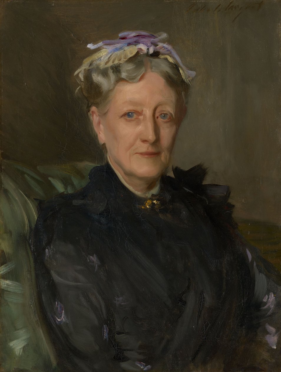 Mary Eliza Mead (z domu Mary Eliza Scribner, 1822–1896) autorstwa John Singer Sargent