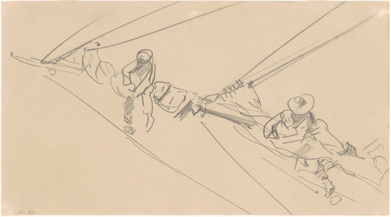 Mężczyźni na Spar autorstwa John Singer Sargent