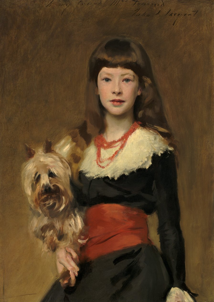 Panna Beatrice Townsend autorstwa John Singer Sargent