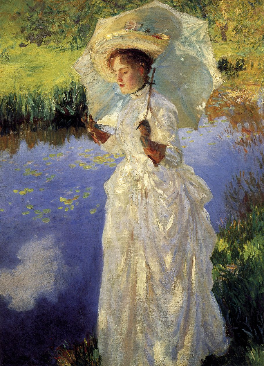 Poranny spacer autorstwa John Singer Sargent