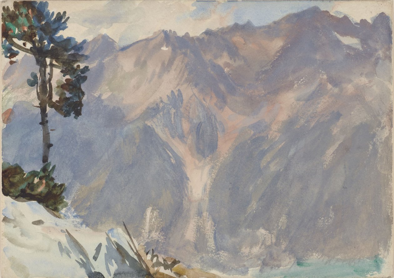 Scena górska autorstwa John Singer Sargent