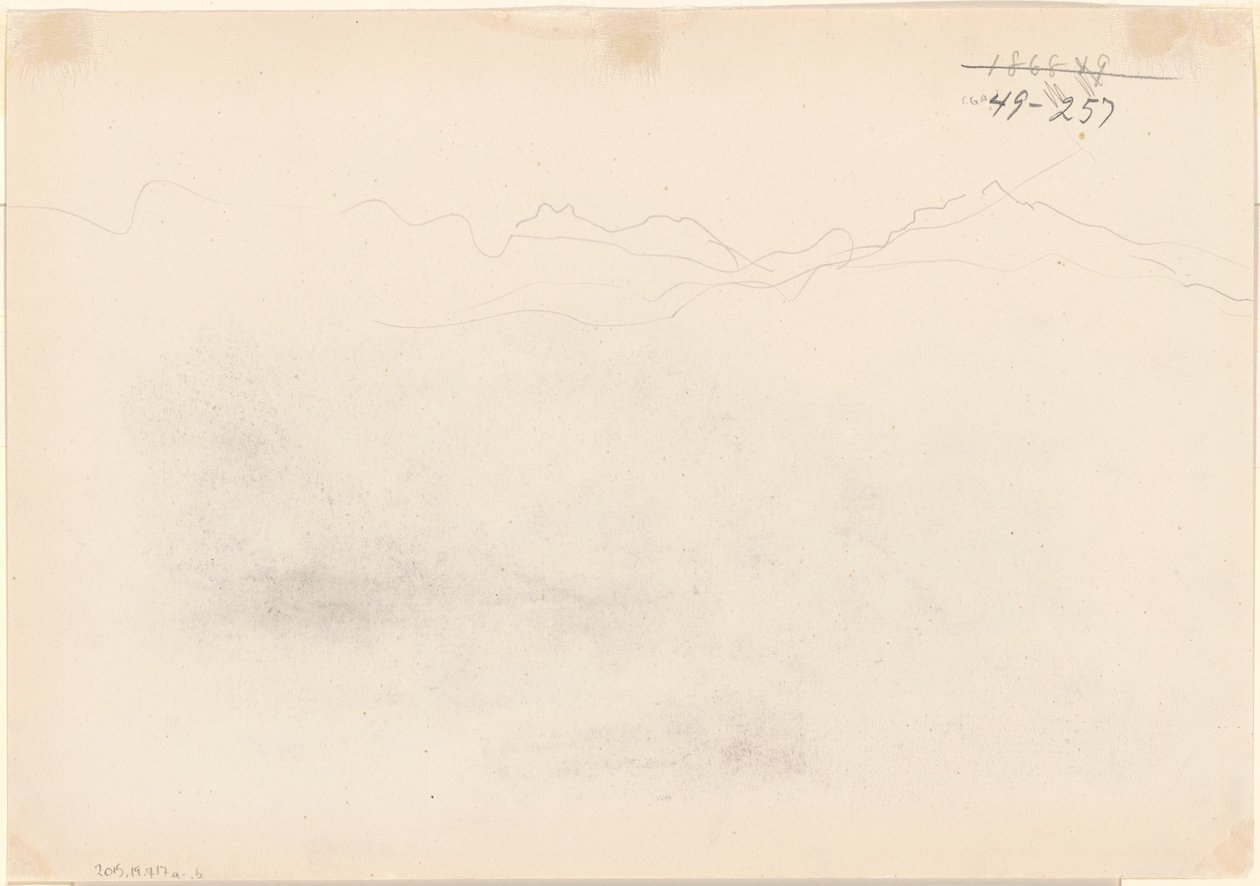 Góry [verso] autorstwa John Singer Sargent