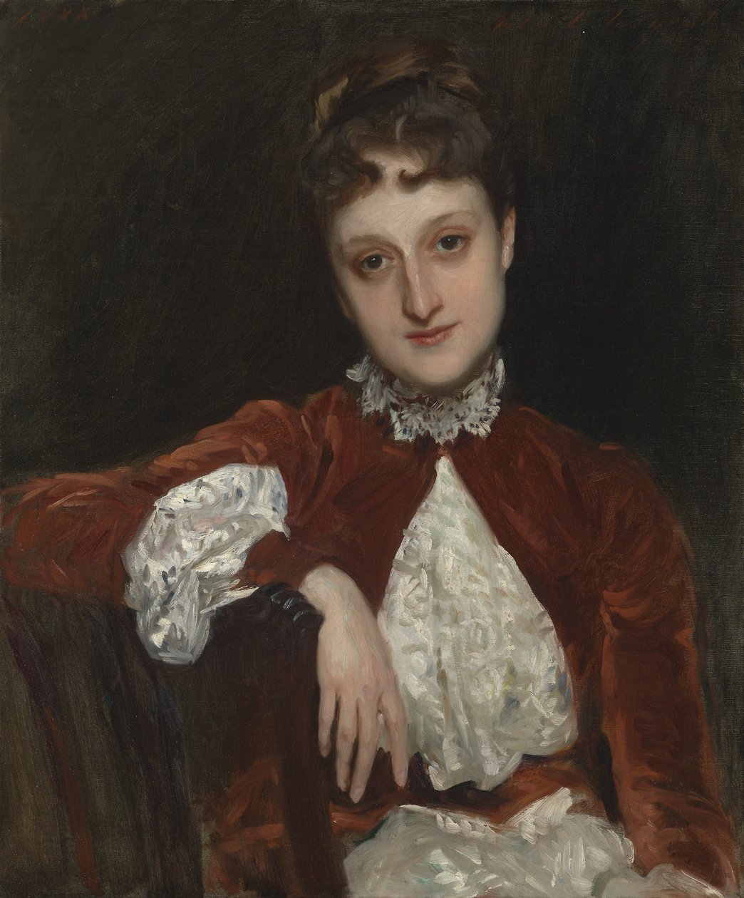 Pani Charles Deering (Marion Denison Whipple) autorstwa John Singer Sargent