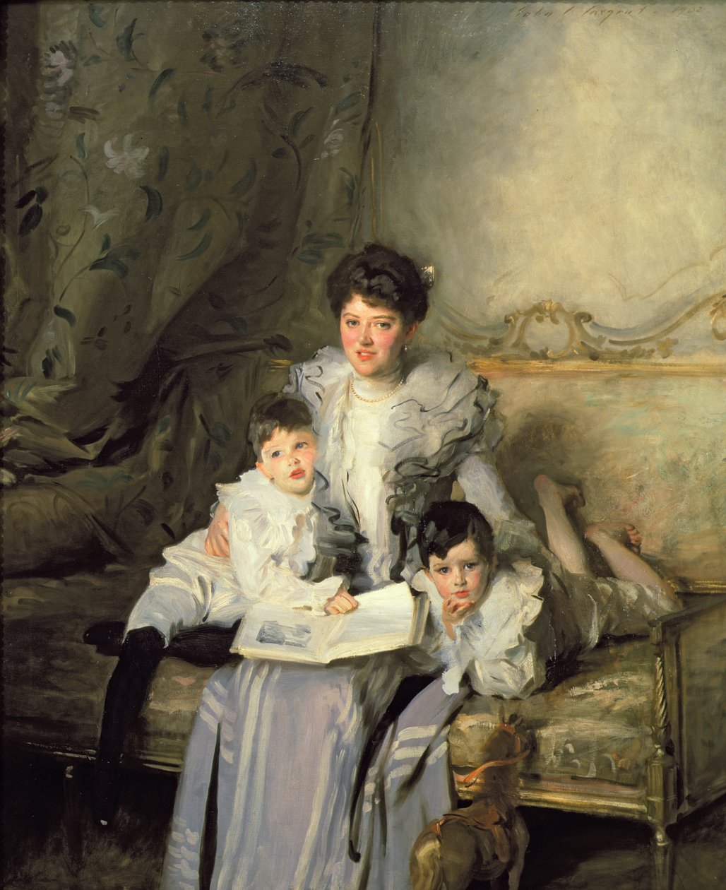 Pani Knowles i jej dzieci autorstwa John Singer Sargent