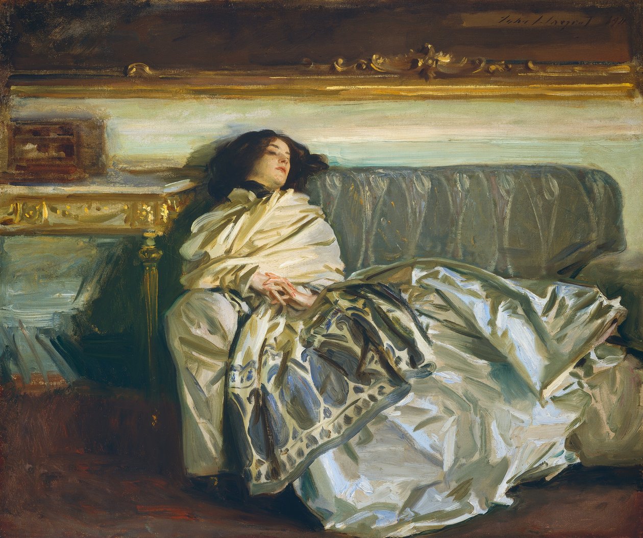 Nonszaloir (odpoczynek) autorstwa John Singer Sargent