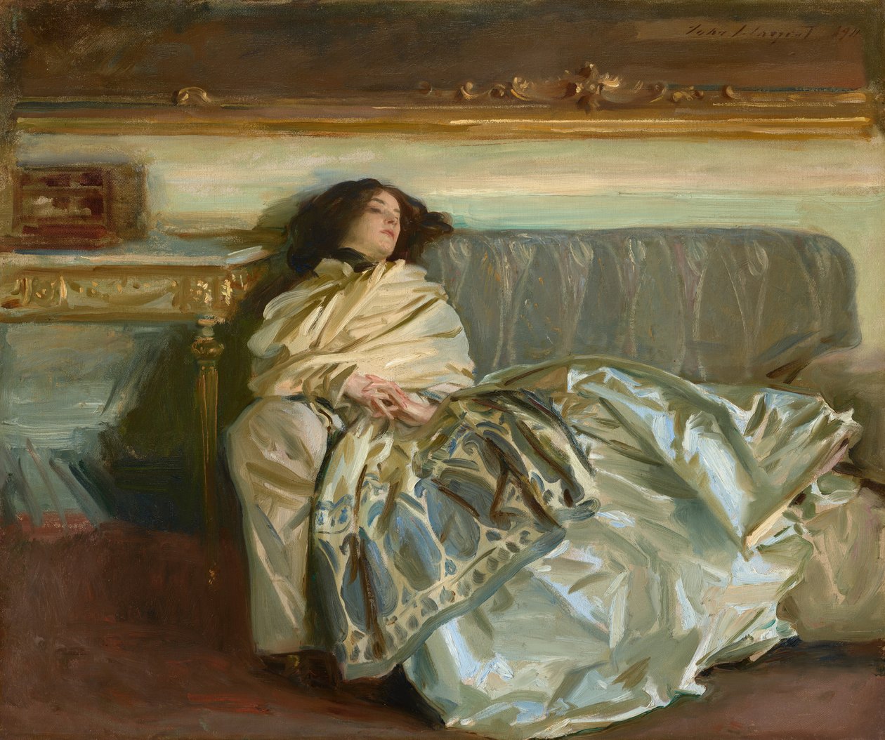 Beztroska (spoczynek) autorstwa John Singer Sargent
