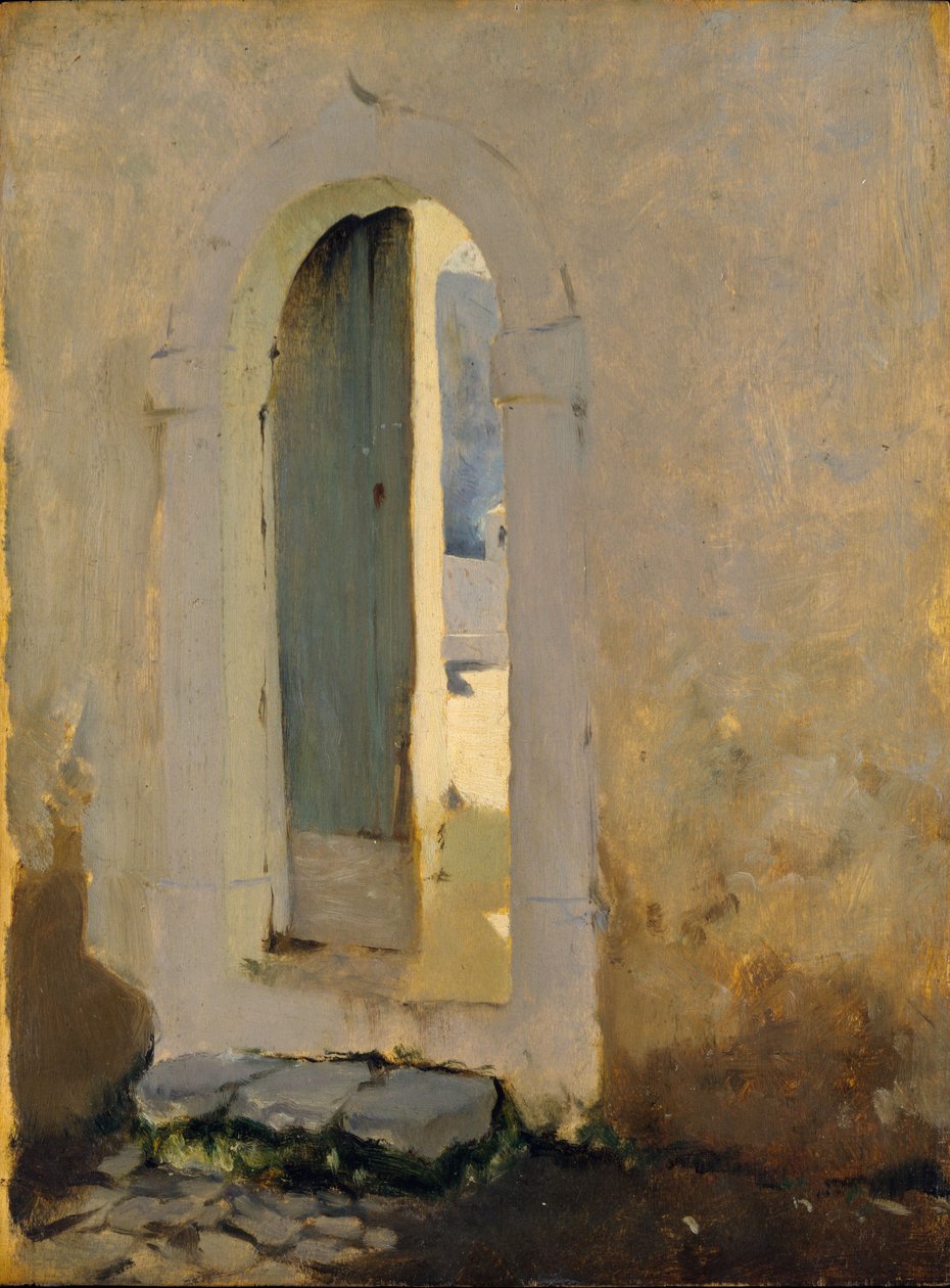 Otwarte Drzwi, Maroko, 1879-80 autorstwa John Singer Sargent