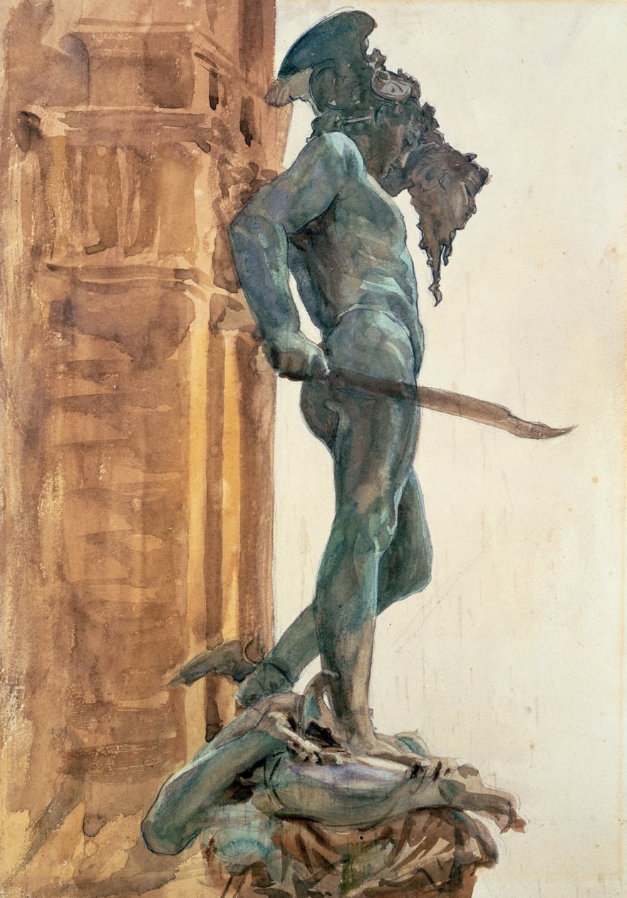 Perseusz, Florencja autorstwa John Singer Sargent