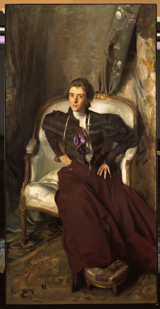 Portret pani Alice Brisbane Thursby, 1898 autorstwa John Singer Sargent