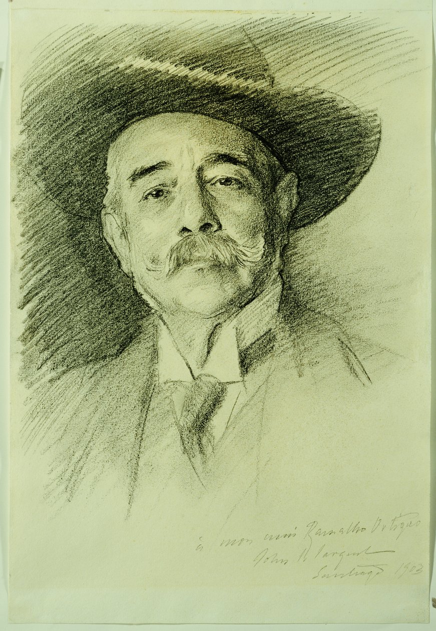 Portret Ramacho Ortigao, 1903 autorstwa John Singer Sargent