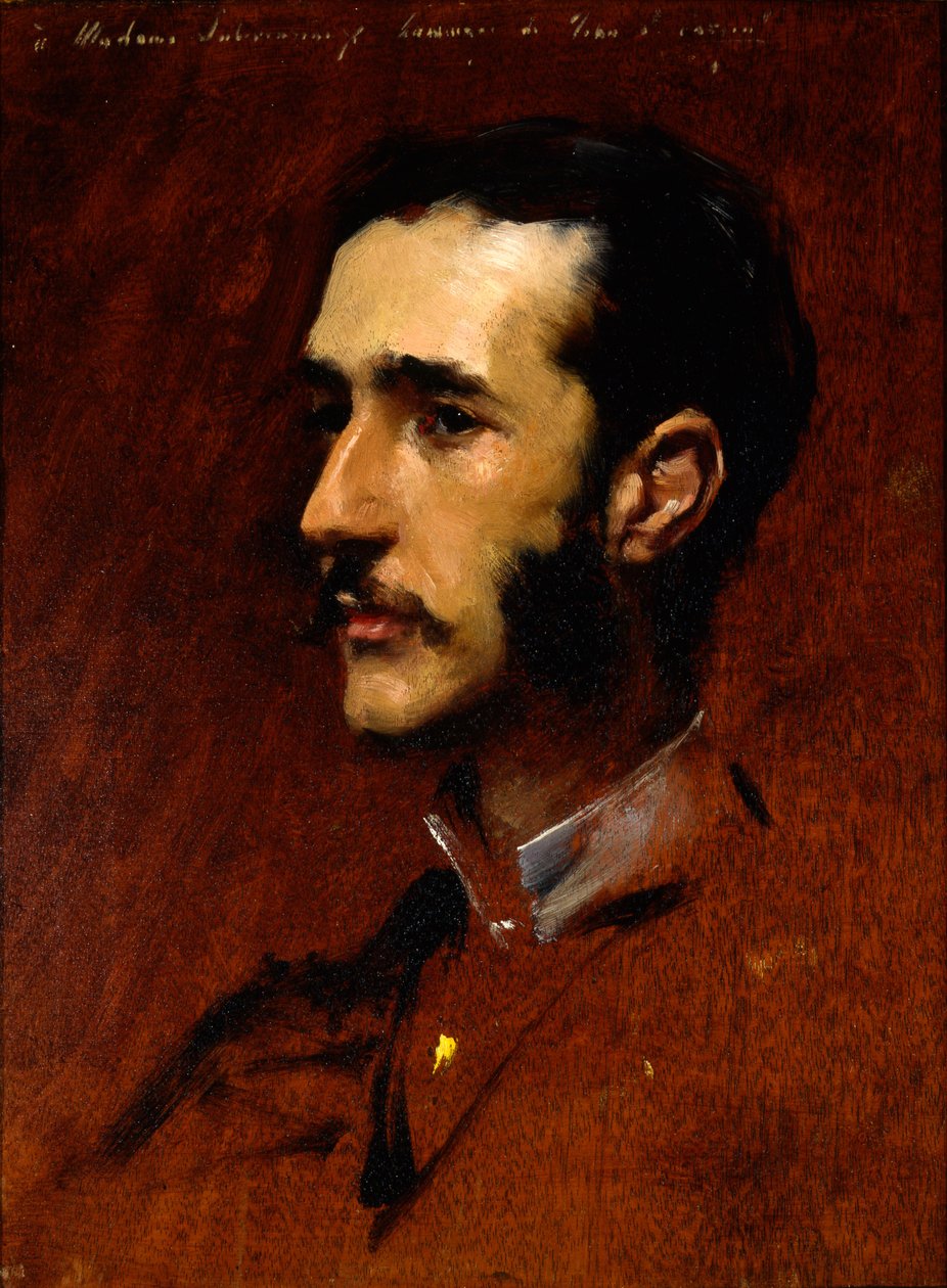 Ramon Subercaseaux, ok. 1880 (olej na panelu) autorstwa John Singer Sargent