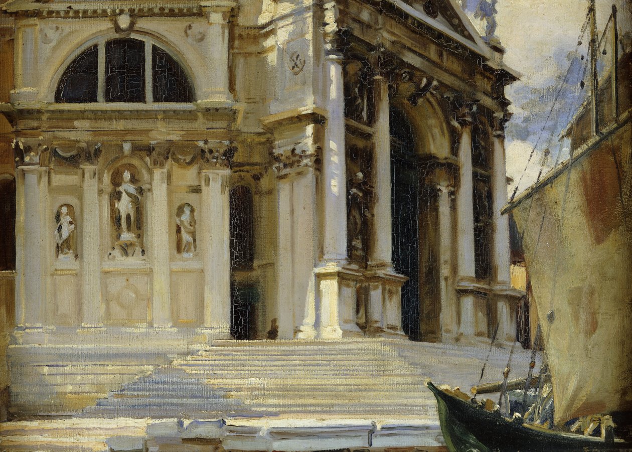 Santa Maria della Salute, Wenecja, autorstwa John Singer Sargent