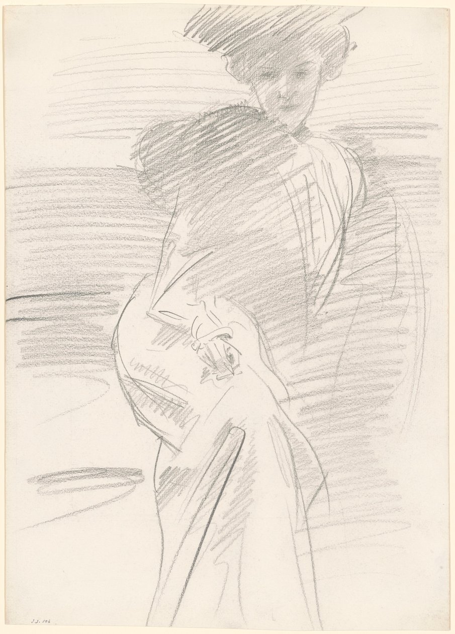 Siedząca kobieta autorstwa John Singer Sargent