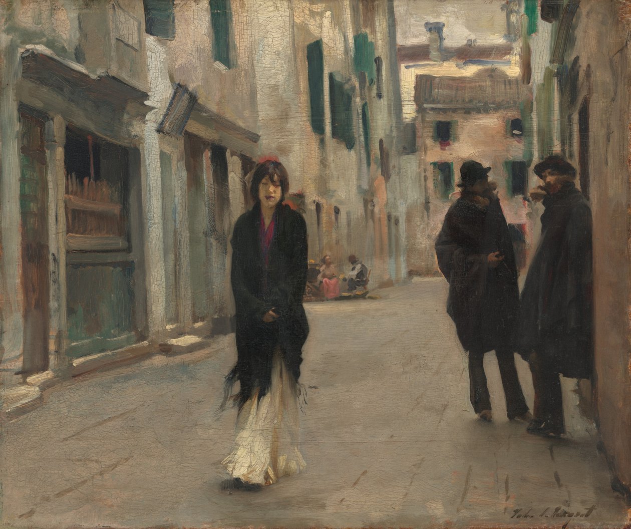 Ulica w Wenecji autorstwa John Singer Sargent