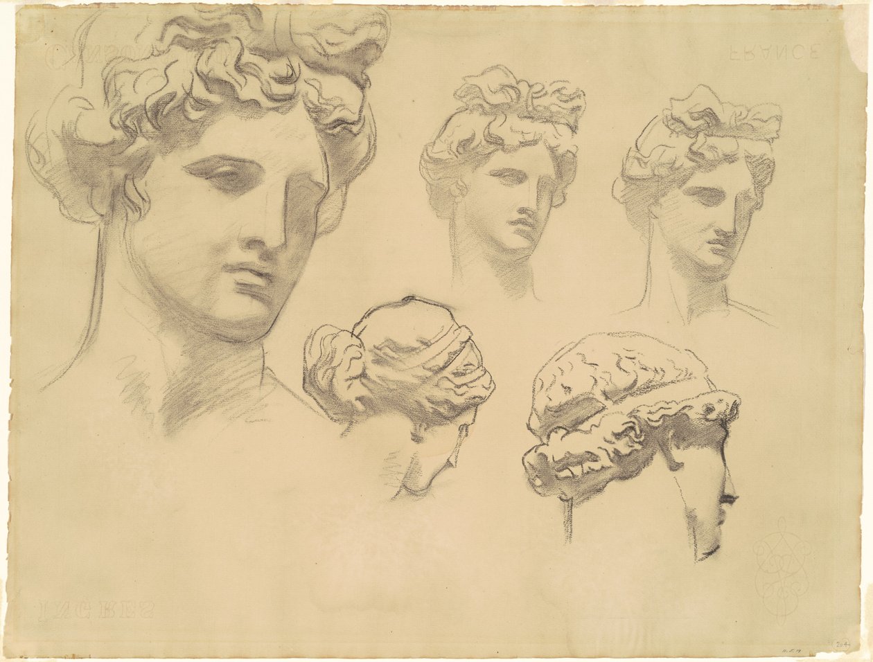 Studia do „Apolla i muz” autorstwa John Singer Sargent