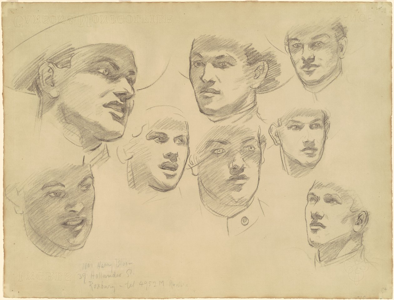 Studia przed przystąpieniem do wojny, 1920-1922. autorstwa John Singer Sargent