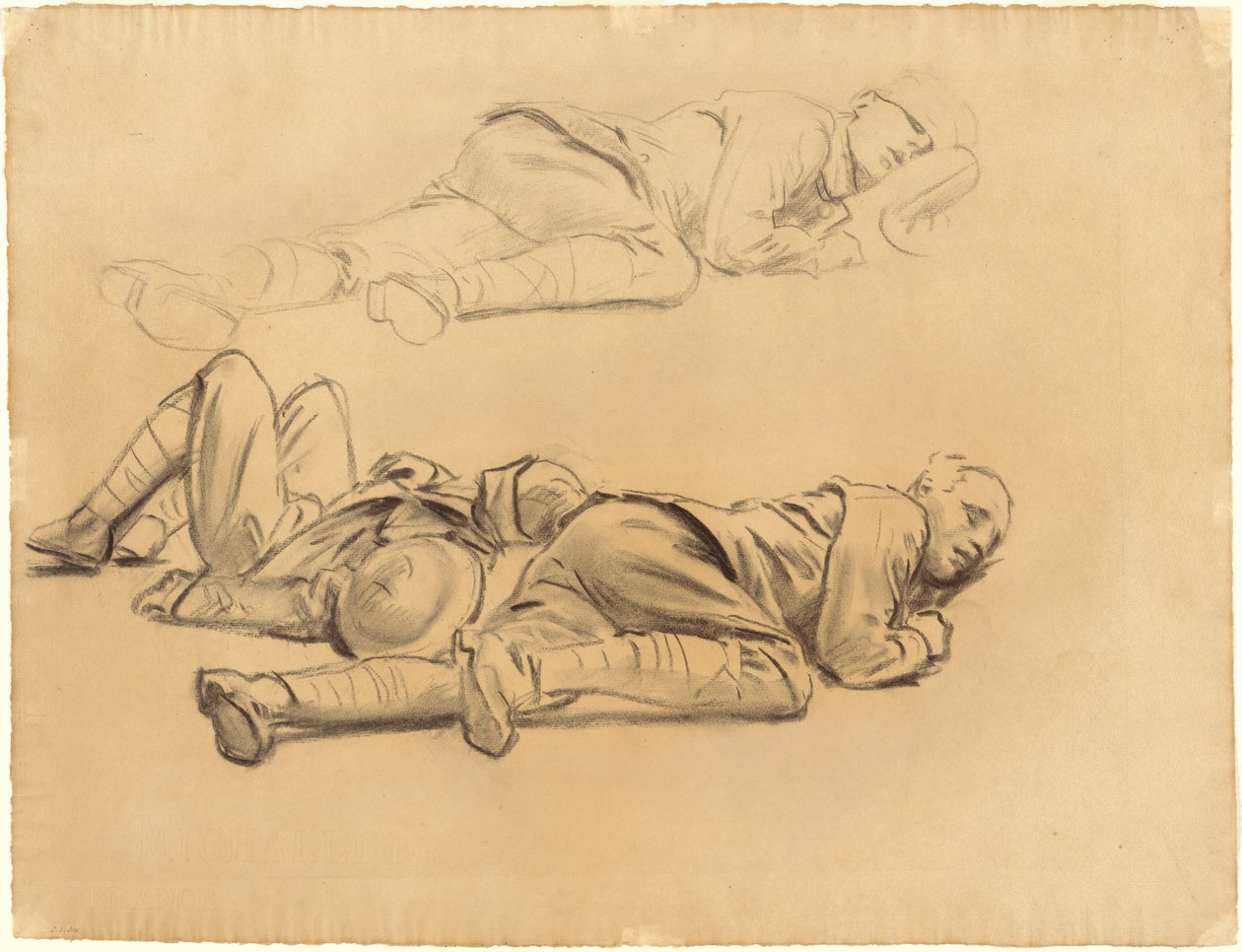 Studia dla „Zagazowanych” autorstwa John Singer Sargent