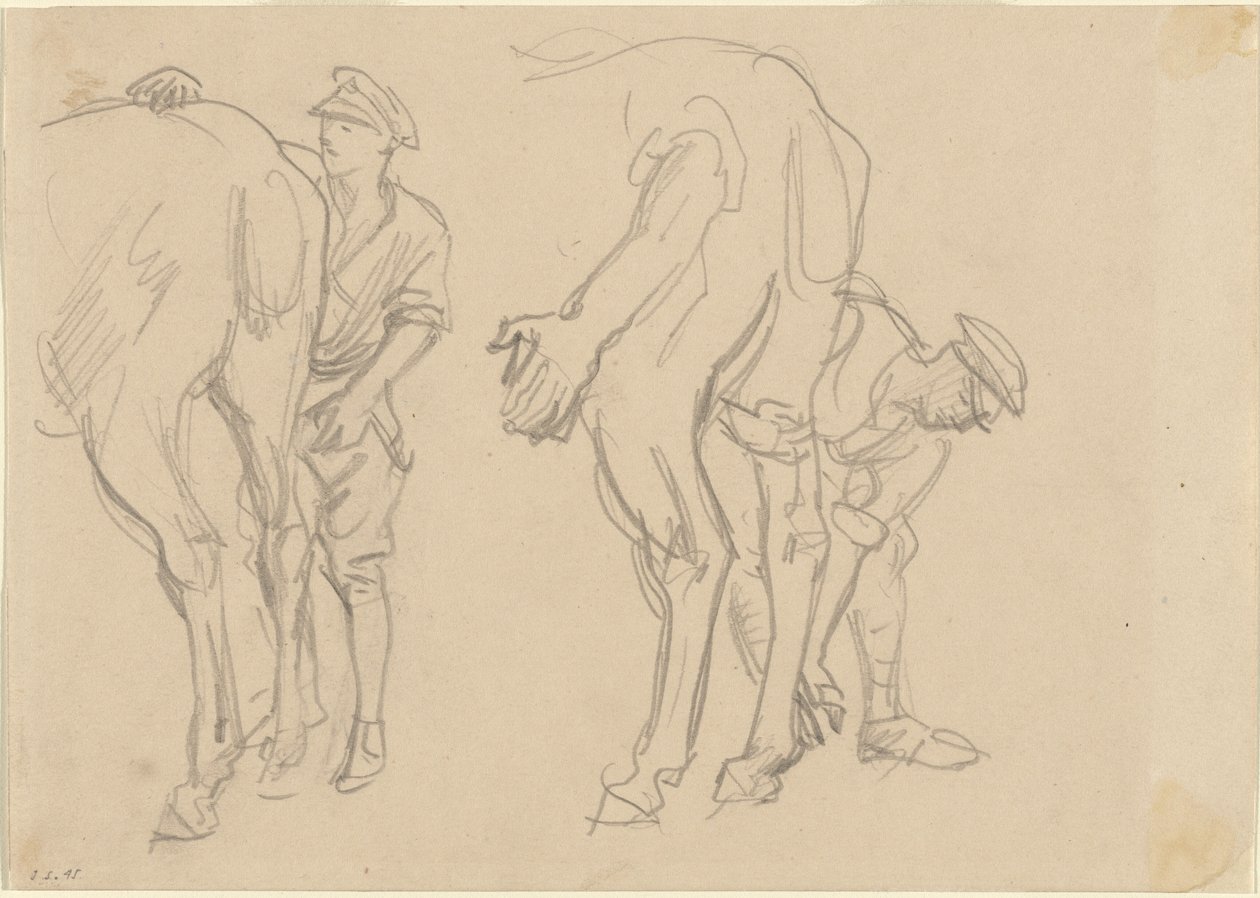 Studia dla „Scots Grey” autorstwa John Singer Sargent