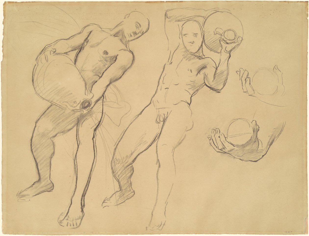Studia Notusa dla wiatrów, 1922-1925. autorstwa John Singer Sargent