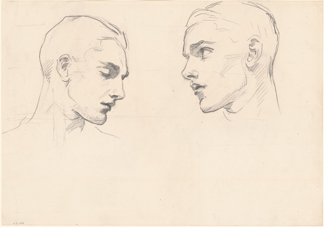 Badania głowy mężczyzny autorstwa John Singer Sargent