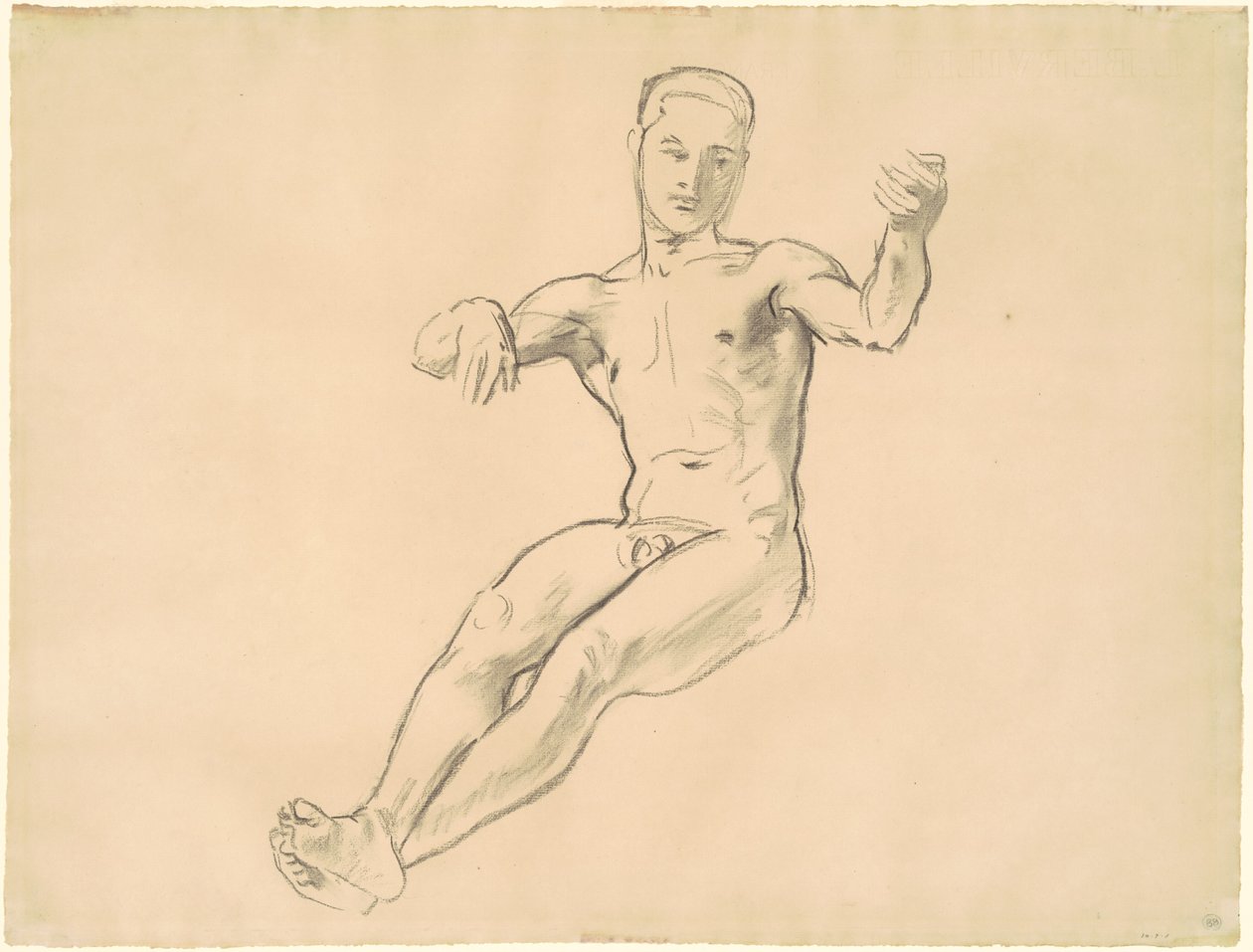 Studium dla Ariona, 1919-1920. autorstwa John Singer Sargent