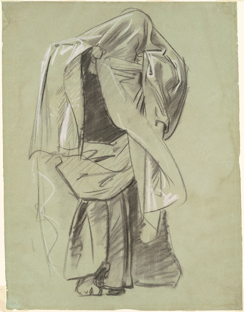 Studium do „Fryzu proroków” autorstwa John Singer Sargent