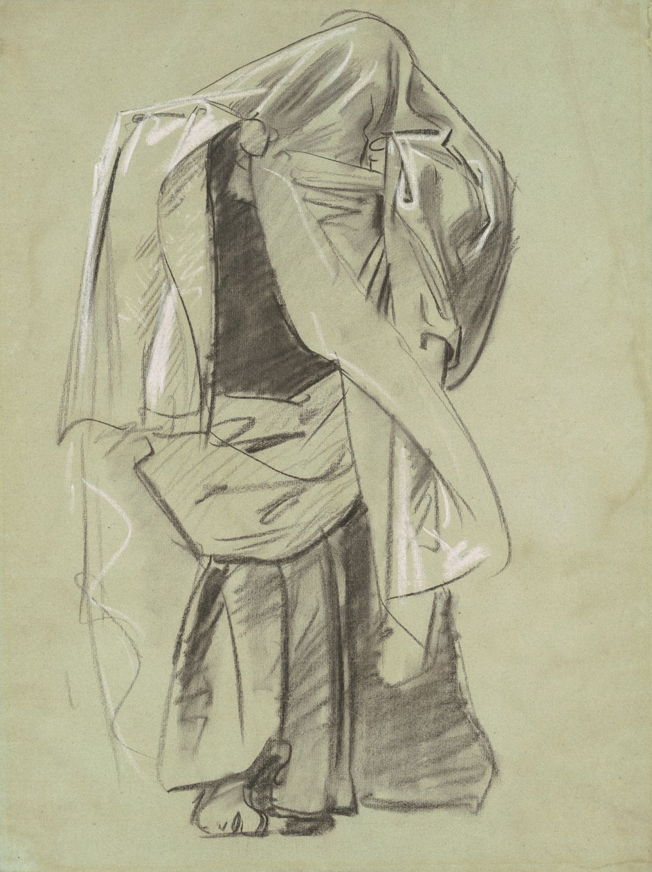 Studium do fryzu proroków, 1890-1892. autorstwa John Singer Sargent