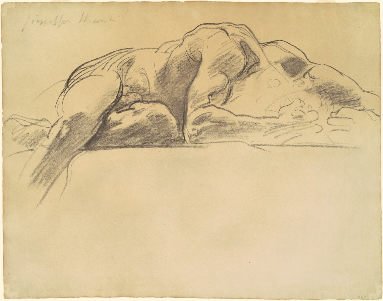 Studiuj dla „Piekło” autorstwa John Singer Sargent