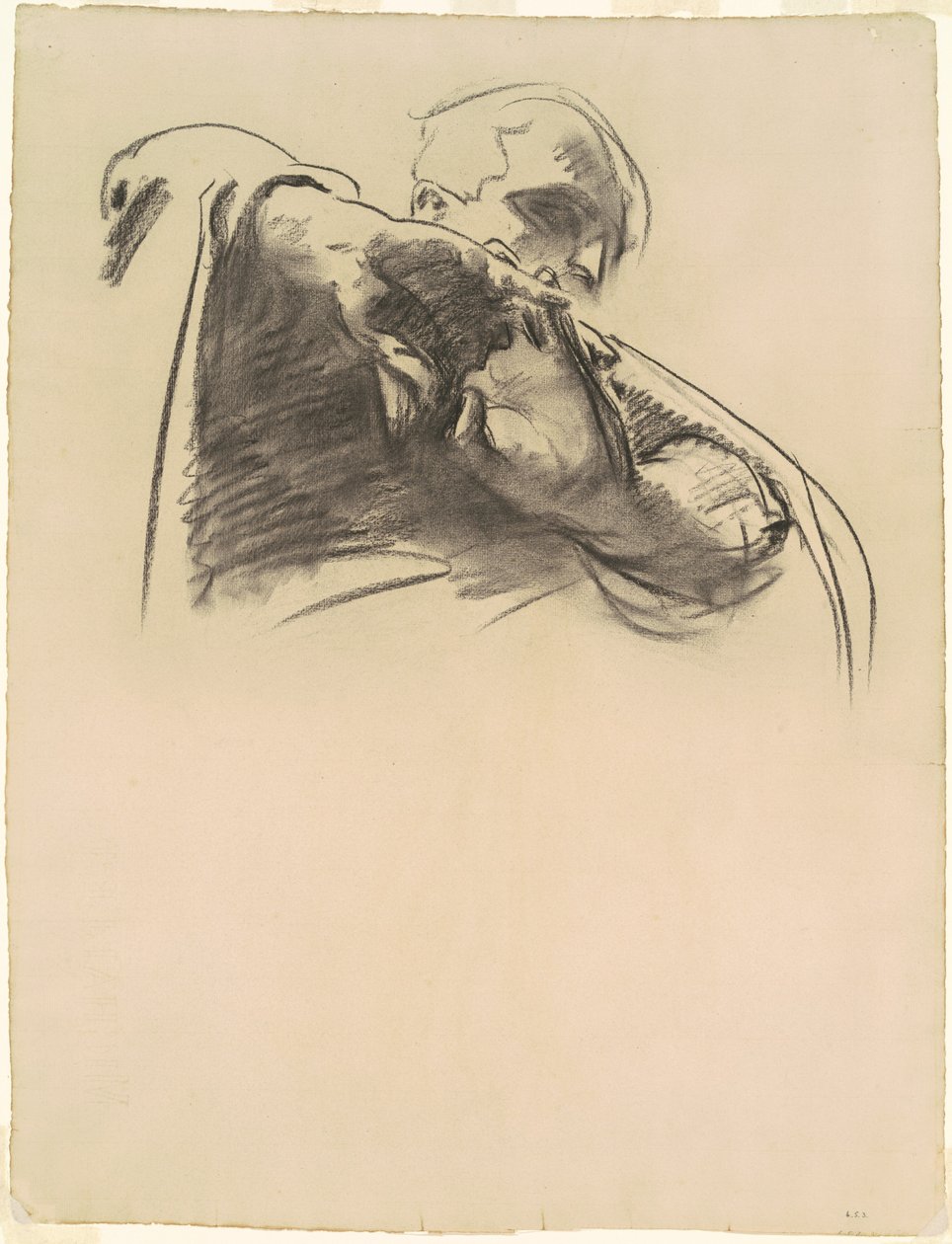 Studium o ukrzyżowaniu i śmierci naszego Pana, 1909-1916. autorstwa John Singer Sargent