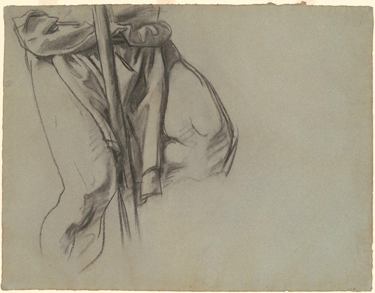 Studium Adama do „Piętnastu tajemnic różańca” autorstwa John Singer Sargent