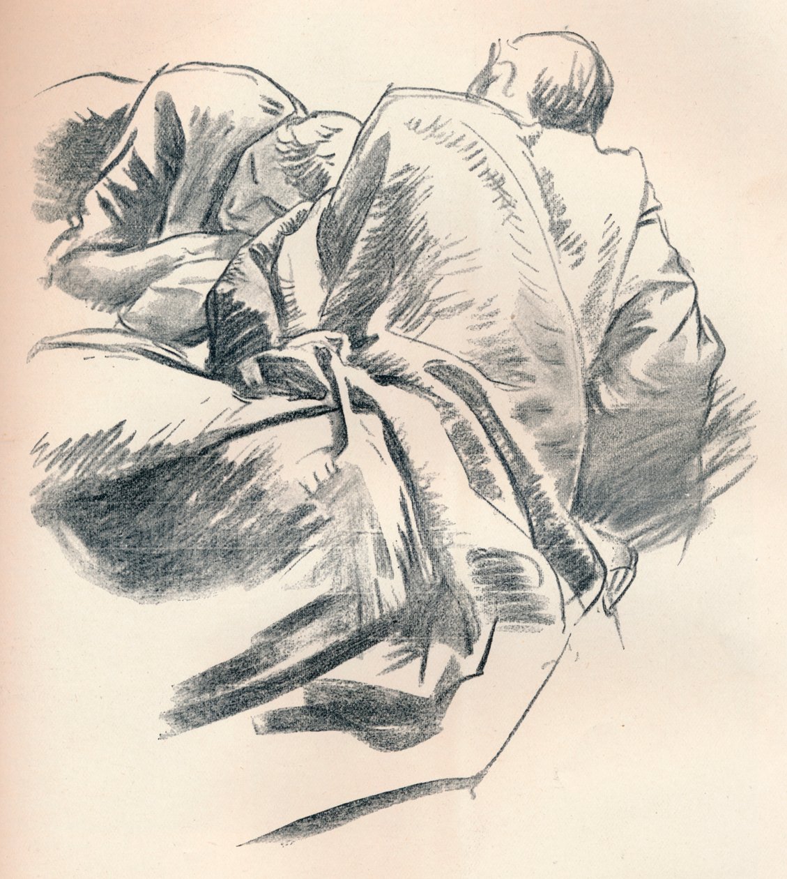 Studium draperii, c1916 autorstwa John Singer Sargent