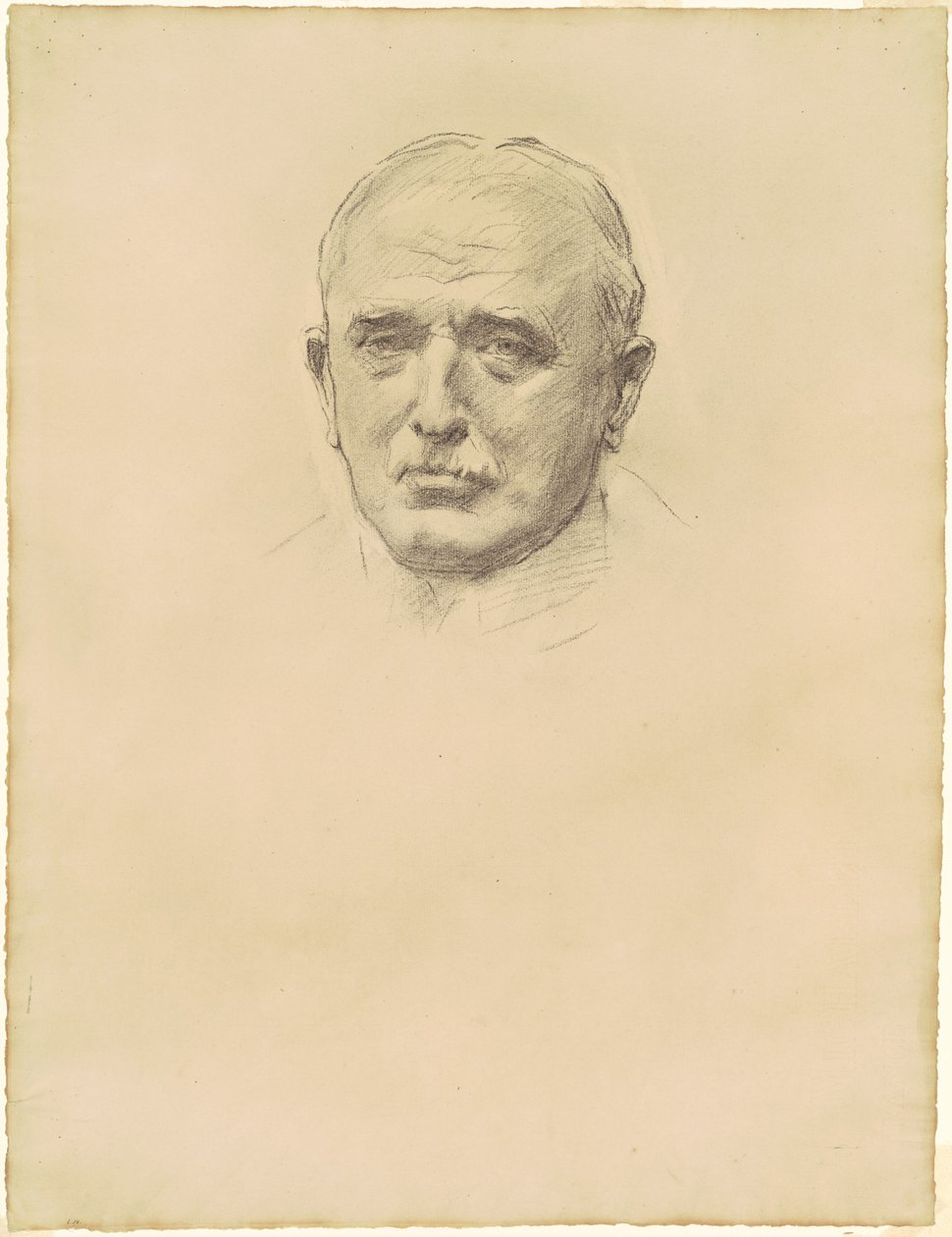Studium feldmarszałka Johna Frencha za „Oficerowie generalni I wojny światowej” autorstwa John Singer Sargent