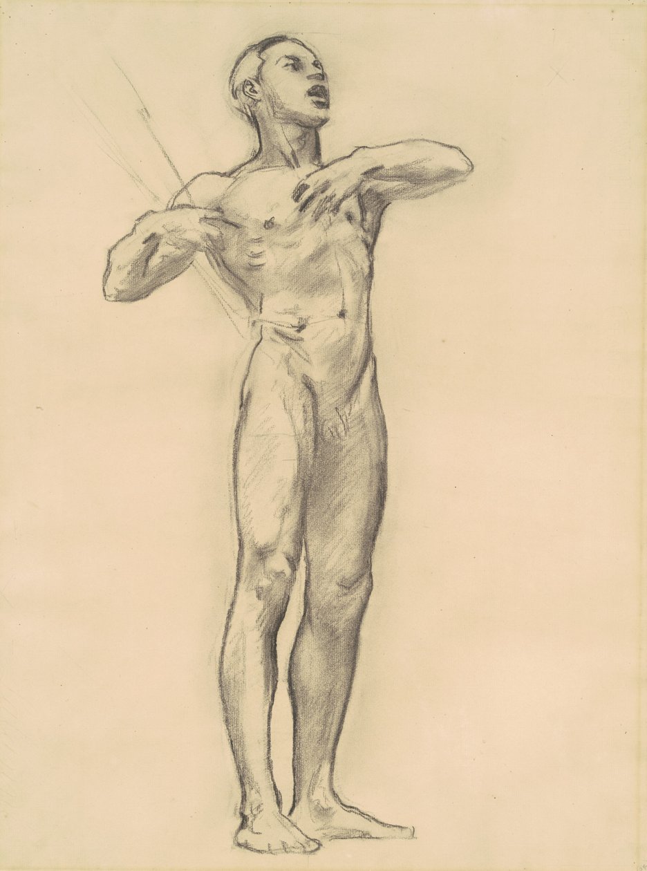 Studium Orfeusza dla sztuki klasycznej i romantycznej 1921. autorstwa John Singer Sargent