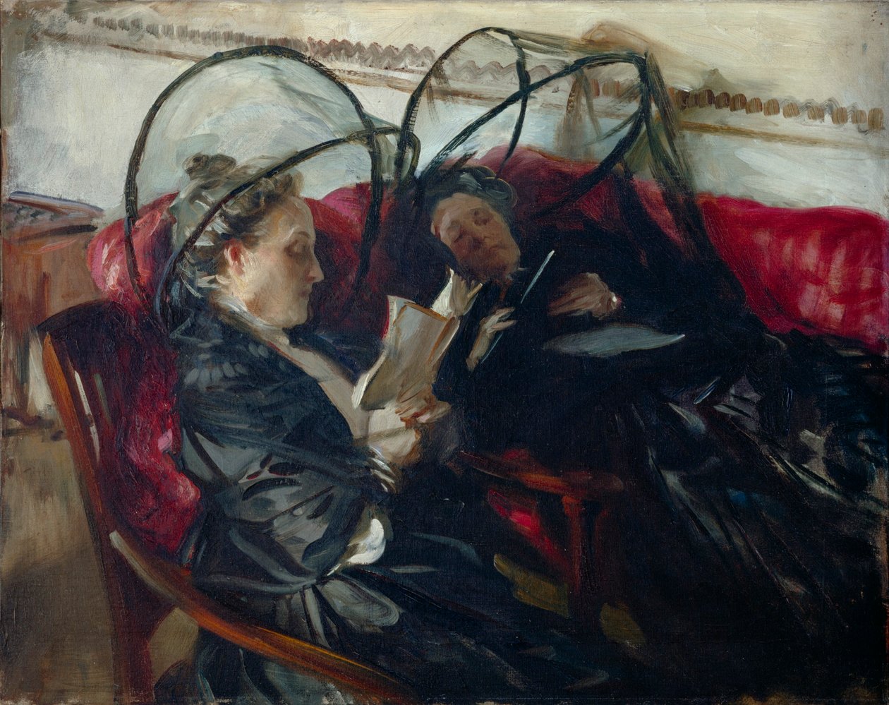Szwedzki:  Moskitiery Myggnät autorstwa John Singer Sargent